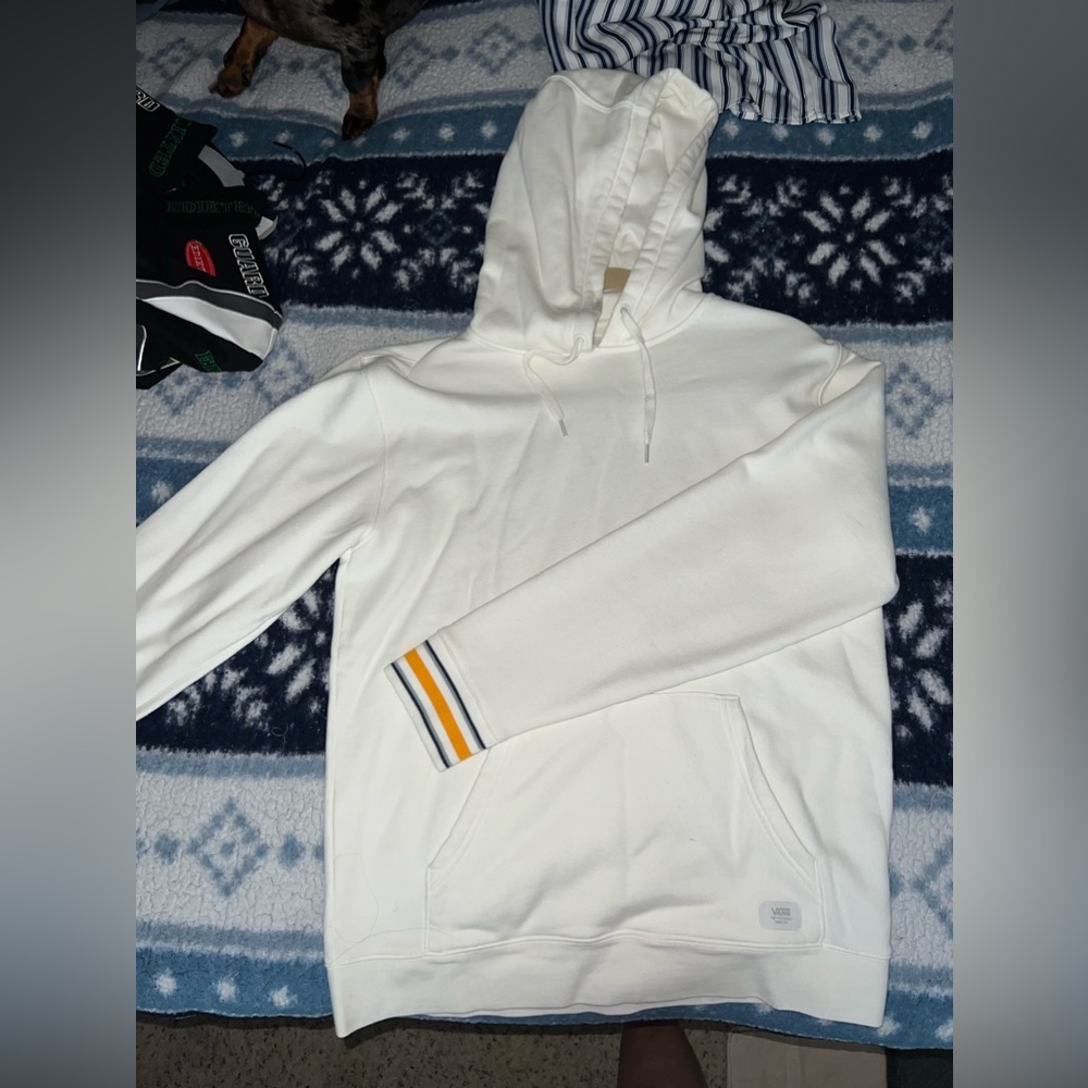 Vans pull over hoodie. Never worn. Size large